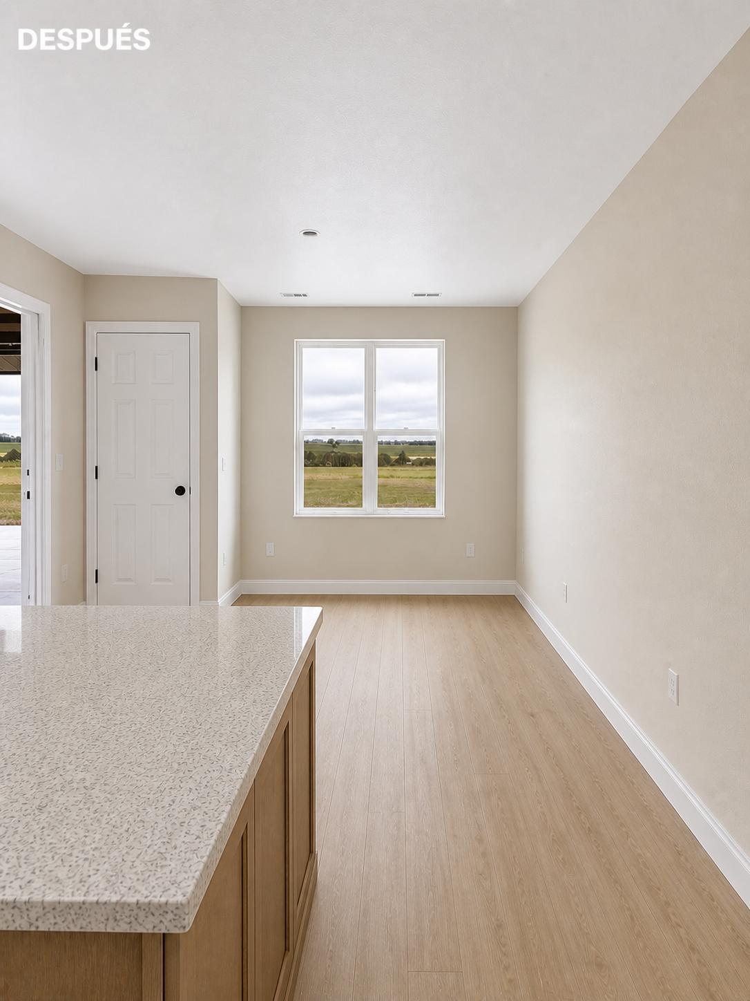 Interior Walls & Ceiling Smooth Finish — after